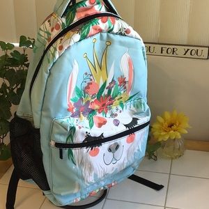 Llama Flower Fantasy Backpack